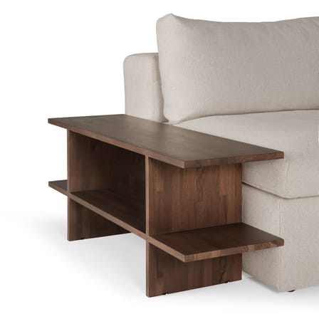 Console basse Kabuki bois marron / Table basse - 103 x 30 x H 40 cm / Teck massif - Ethnicraft