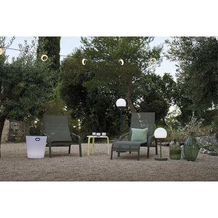 Table d'appoint Alizé métal violet / Ø 48 cm - Fermob