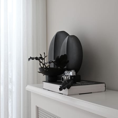 Guggenheim Big Vase ceramic black / Ø 45 cm - 101 COPENHAGEN