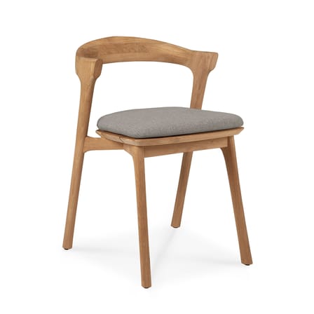 Outdoor Accessory textile brown beige / Seat cushion for the Bok garden chair - Ethnicraft