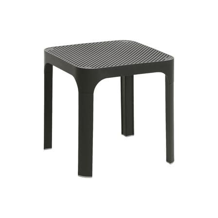 Beistelltisch Net corian schwarz / 40 x 40 x H 40 cm - NARDI