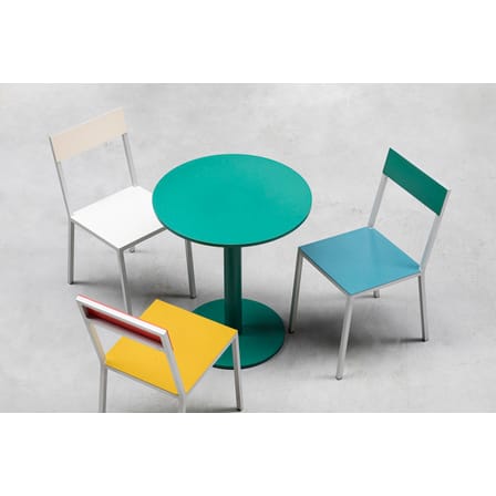 Chaise Alu Chair métal blanc beige / Aluminium - valerie objects