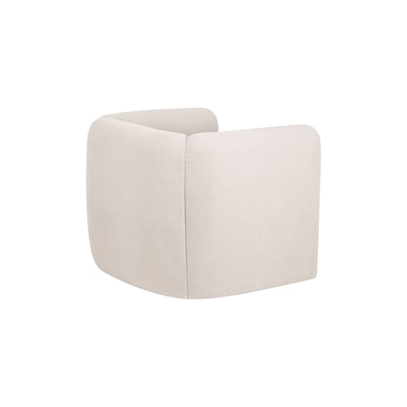 Fauteuil rembourré Flom tissu beige - NOO.MA