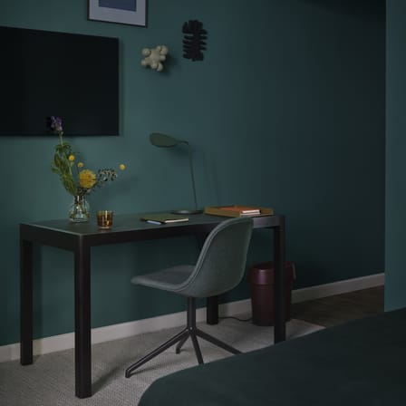 Lampe de table Leaf LED métal vert - Muuto