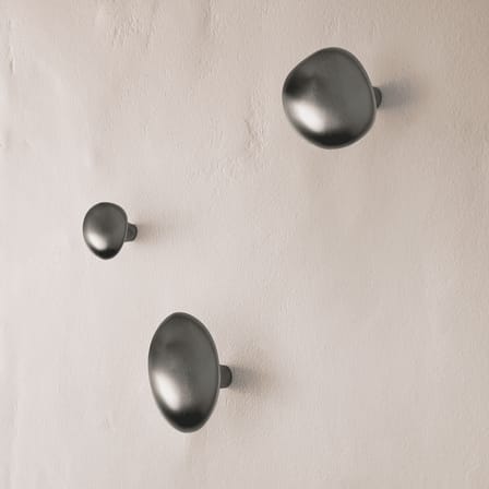 Patère Lemon métal noir / Poignée - Ferm Living