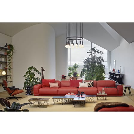 Table d'appoint Occasional Table LTR plastique noir / By Charles & Ray Eames, 1950 - Vitra
