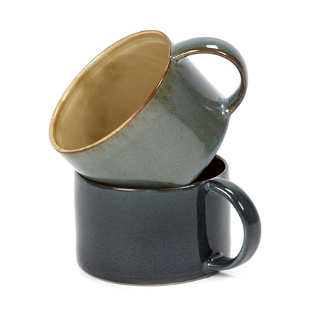 Tazzina da caffè Terres de rêves ceramica arancione rosso / Grès - Serax