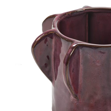 Übertopf Molly 02 keramik violett / Vase - Ø 22 x H 15 cm - Serax