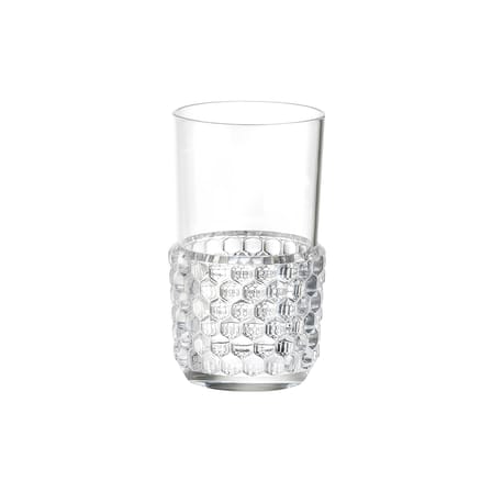 Verre Jellies Family plastique transparent / Large - H 15 cm - Kartell