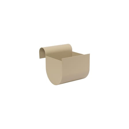 Uma Small Window box to hang metal beige / L 20 cm - Ferm Living