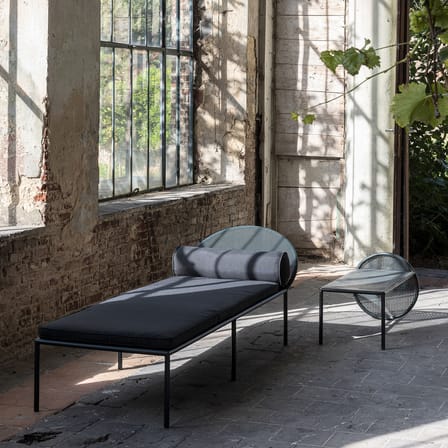 Accessoire  tissu noir / Coussin pour canapé Fontainebleau - Indoor/outdoor - Serax