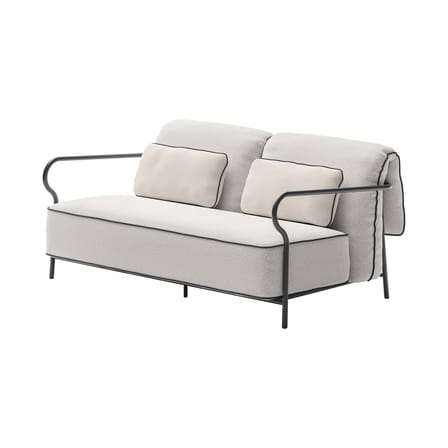 Canapé de jardin 2 places Salo / L 160 cm - Unopiu