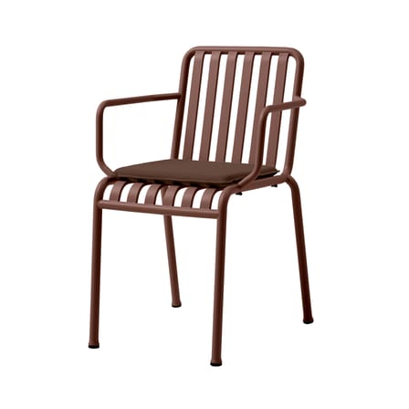 Fauteuil empilable Palissade métal rouge / Bouroullec, 2016 - Hay