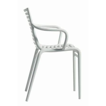 Fauteuil empilable Pip-e plastique blanc / Philippe Starck, 2010 - Driade
