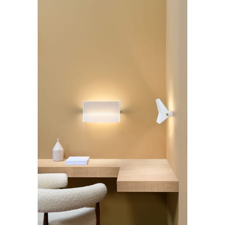 Applique G3 metallo bianco / LED - Riedizione 1951, Pierre Guariche - Pierre Guariche