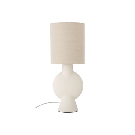 Lampe de table Sergio céramique beige / Ø 20,5 x H 54,5 cm - Bloomingville