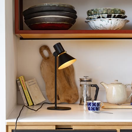 Lampe de table Type 80 T1 métal noir / Orientable - Anglepoise