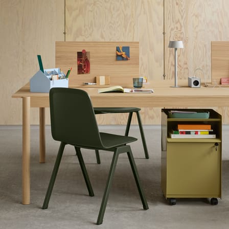 Boîte Sketch plastique bleu - Muuto