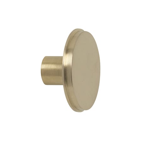 Patère Métal Large or métal / Poignée - Ø 5 cm - Ferm Living