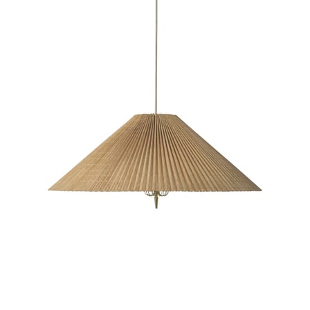 Suspension 1972 bois naturel / Bambou Ø 62 cm - Sans contrepoids / Réédition 50' - Gubi
