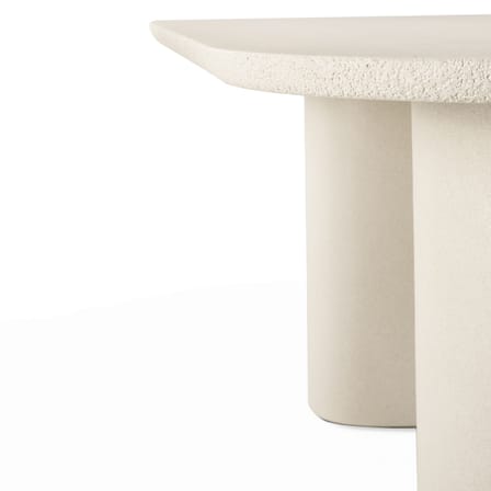 Table ovale Elements / 240 x 100 cm - 10 personnes / Microciment - Ethnicraft