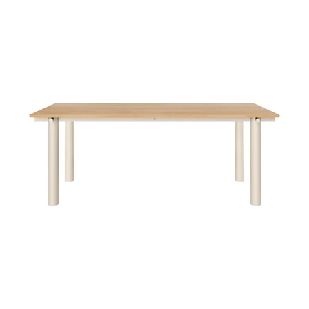Table rectangulaire Atura bois naturel / 200 x 90 cm - Ferm Living
