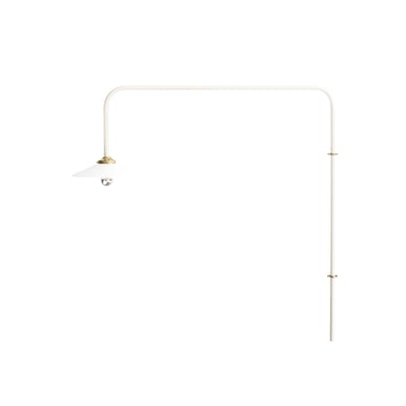 Wandleuchte mit Stromkabel Hanging Lamp n°5 metall beige / H 100 x B 90 cm - valerie objects