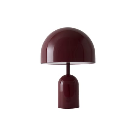 Bell Portable LED Wireless rechargeable lamp plastic material purple / H 28 cm - Tom Dixon