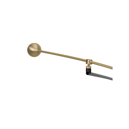 Applique avec prise G1 métal beige / Réédition 1951, Pierre Guariche - L 115 cm - SAMMODE STUDIO