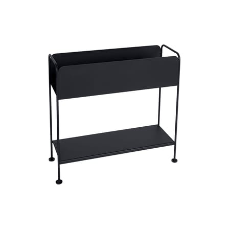 Cache-pot Picolino métal noir / Rangement -  L 66 x H 63 cm - Fermob