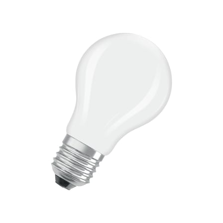 LED-Glühbirne E27 Classique A60 glas weiß Frosted / 5,9W (= 60W) - Warmweiß - Osram