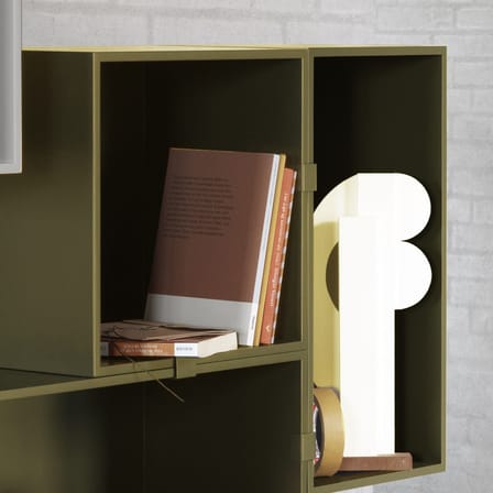 Lot de 2 Clip d'assemblage / Pour étagères Mini Stacked - Muuto