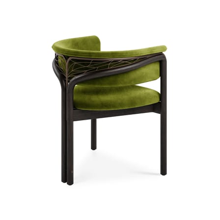 Fauteuil rembourré Volita INDOOR tissu vert - MORPHO