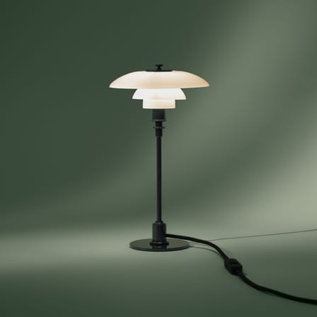 Lampe de table PH 2/1 vert / Réédition 1927 - Louis Poulsen