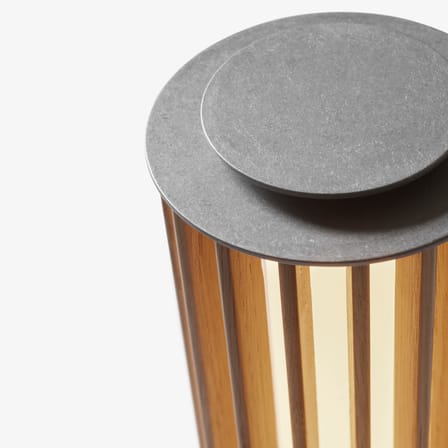 Lampe sans fil rechargeable Numbra TY3 LED bois - &tradition