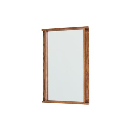 Miroir mural Symmetry Small bois naturel / L 45,8 x H 71 cm - Frama 