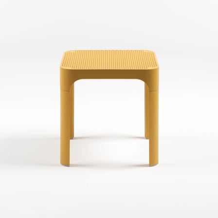 Table d'appoint Net jaune / 40 x 40 x H 40 cm - NARDI