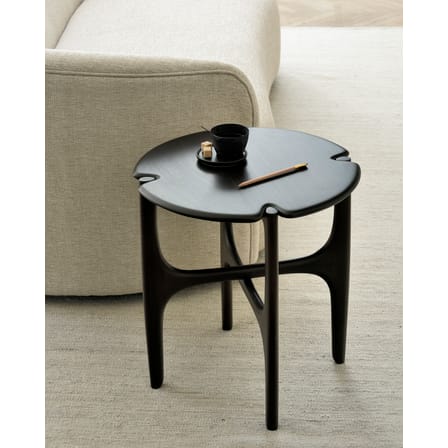 Table d'appoint PI bois marron / Ø 47 x H 50 cm - Ethnicraft