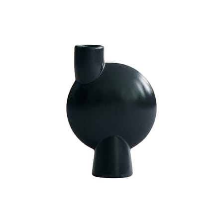 Vase Sphere Buble Medium céramique vert / H 26 cm - 101 COPENHAGEN
