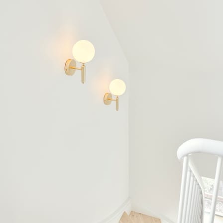 Bad-Wandlampe Miira glas weiß - NUURA