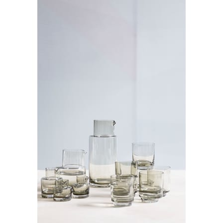Carafe Inner Circle verre gris / 150 cl - Verre - valerie objects
