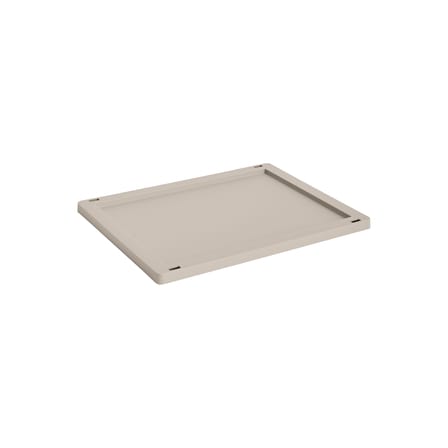Couvercle  plastique gris / Pour panier Colour Crate Medium 27 x 35 cm - Hay