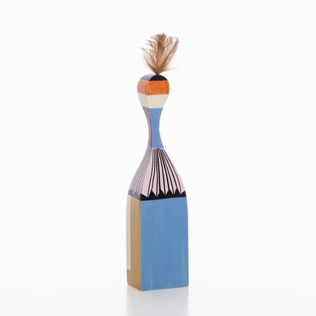 Décoration Wooden Dolls - No. 1 bois multicolore / By Alexander Girard, 1952 - Vitra