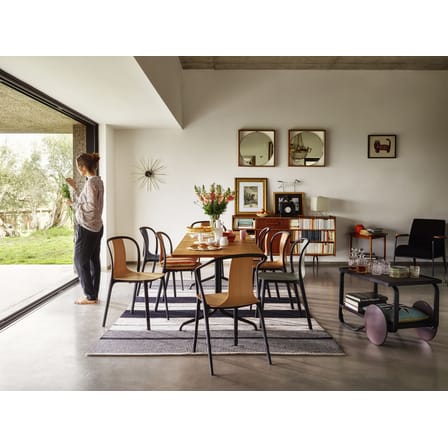 Fauteuil Belleville plastique vert / Bouroullec, 2015 - Vitra