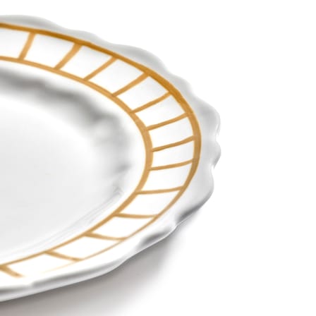 Piatto da dessert Charly ceramica giallo / Ø 20,5 cm - Set da 2 - Serax