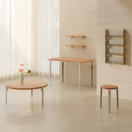 Pied Core avec fixation étau / H 43 cm / Pour créer table basse ou banc - TIPTOE