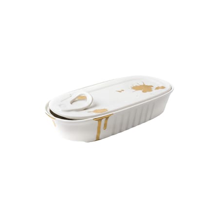 Porte cure-dents Estetico Quotidiano Anniversary céramique blanc - Seletti