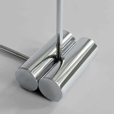 Snake Floor lamp metal silver / Orientable - 101 COPENHAGEN