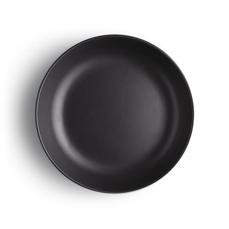 Nordic Kitchen Soup plate ceramic black / Ø 20 cm - Sandstone - Eva Solo