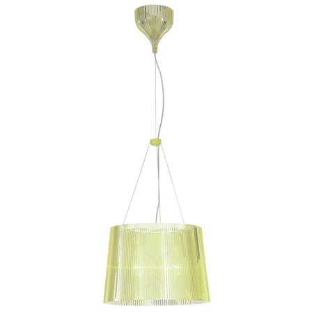 Suspension Gé plastique vert / Ø 37 cm - Matériau recyclé - Kartell